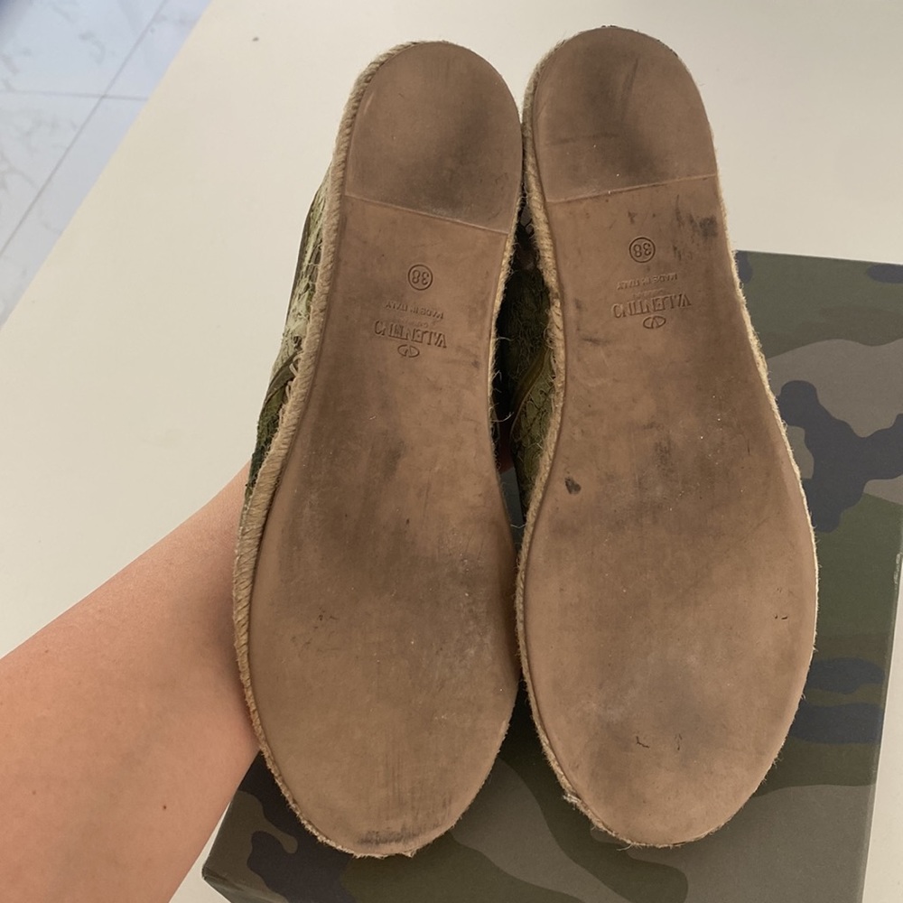 Valentino ‘Camo Lace’ Espadrille - Picture 11 of 12